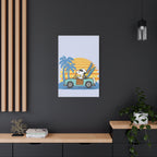 Surfboard Car Canvas