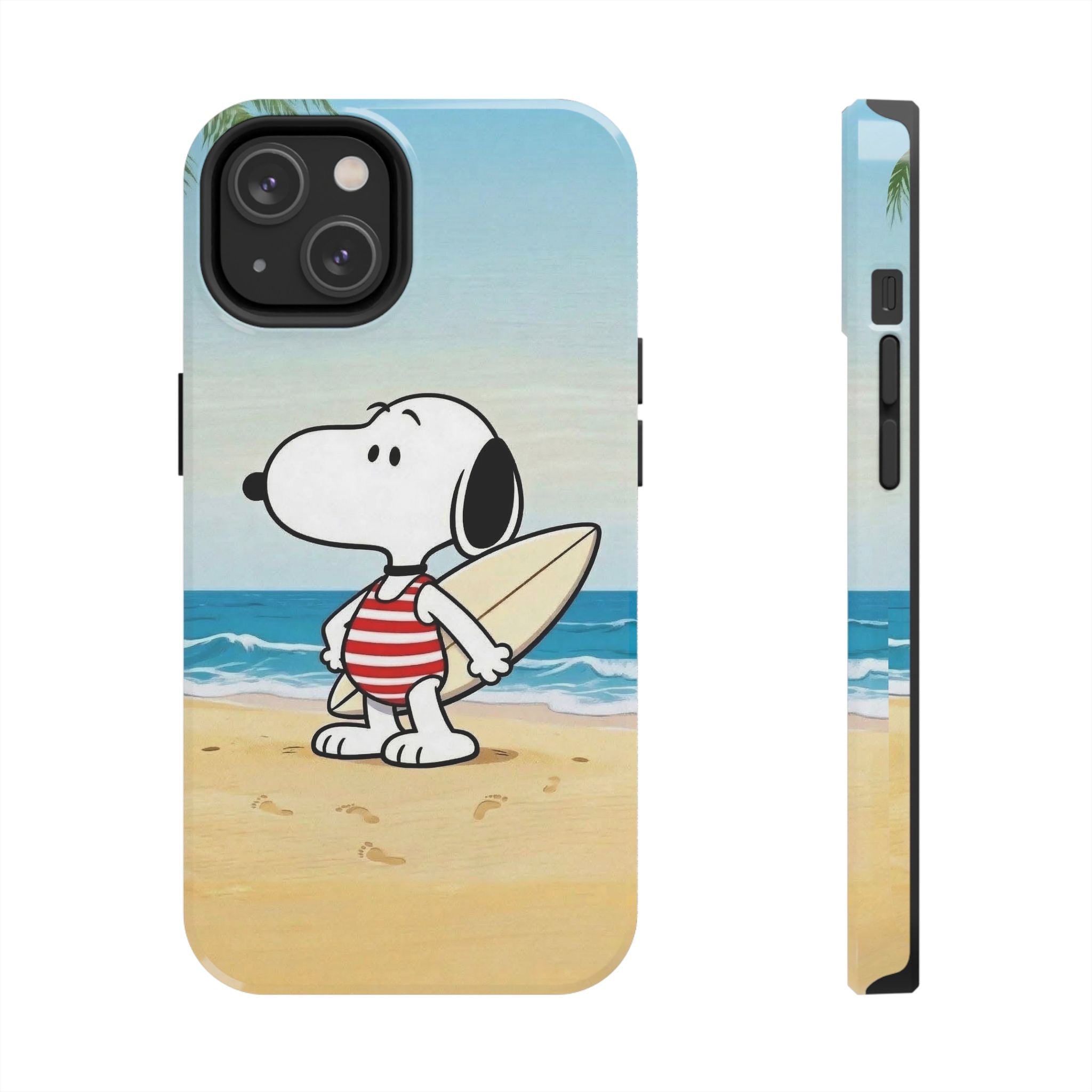 Beach Cartoon Surf Case