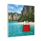 Woodstock Beach Scene Canvas