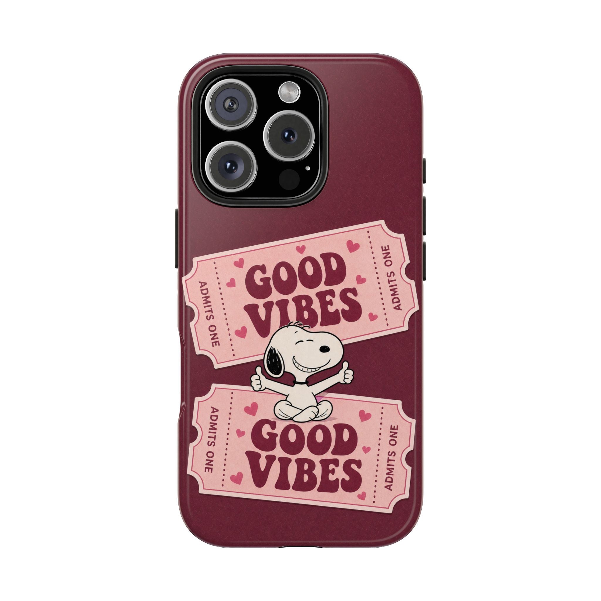 Good Vibes Tickets Phone Case