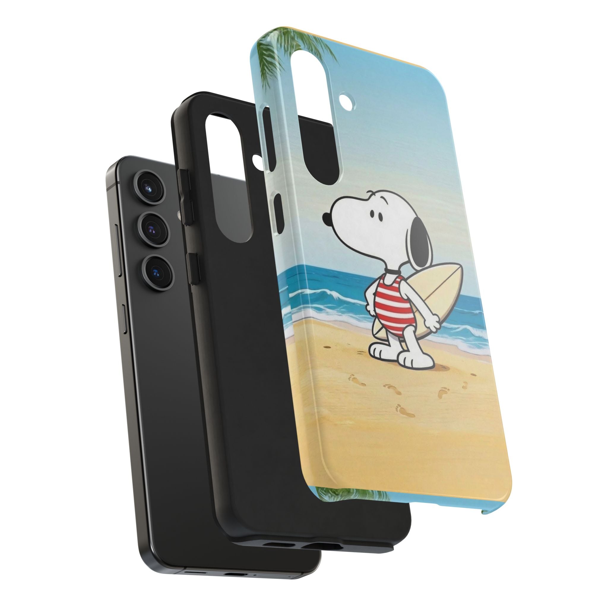 Beach Cartoon Surf Case