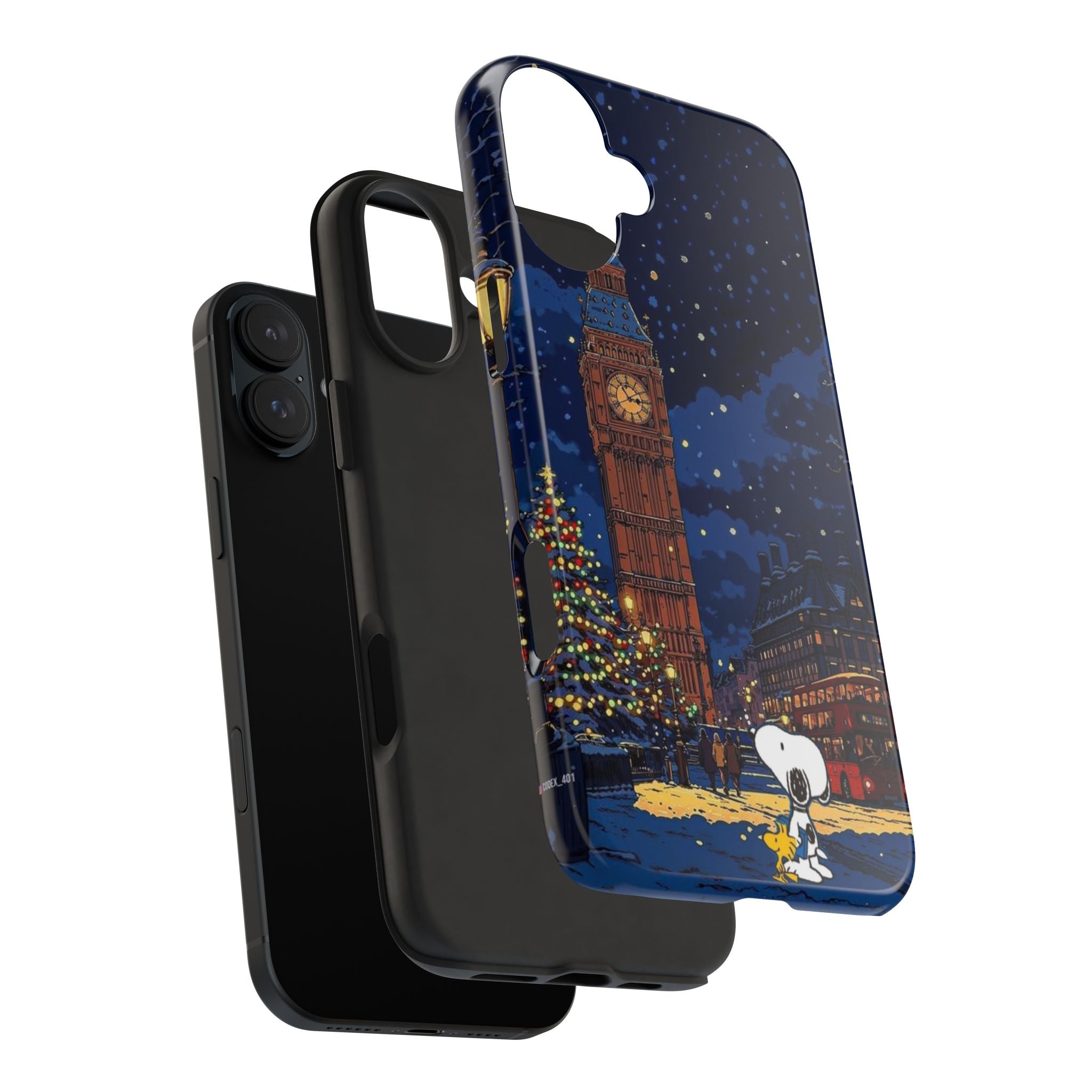London Christmas Phone Case