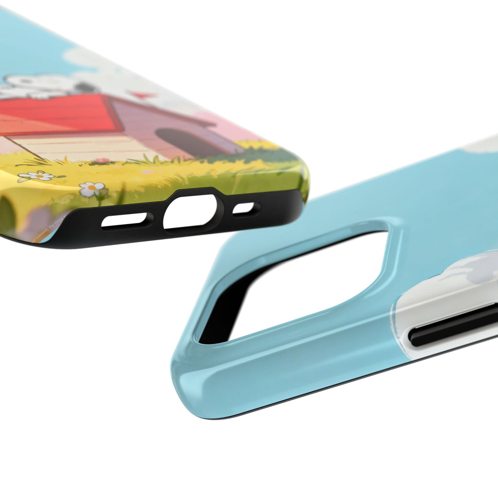 Relaxing Doghouse Phone Case