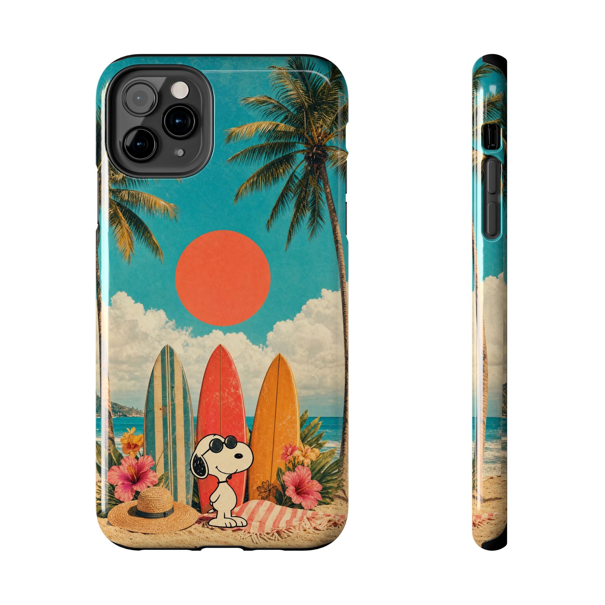Retro Beach Sun Case