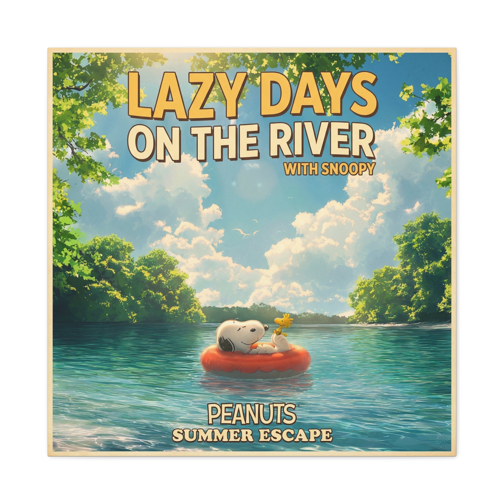Lazy River Days Canvas