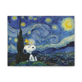 Snoopy Starry Sky Canvas