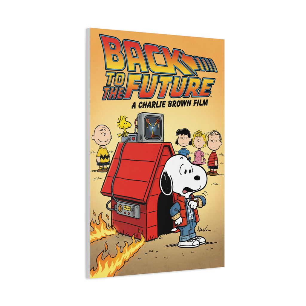 Back To The Future Canvas