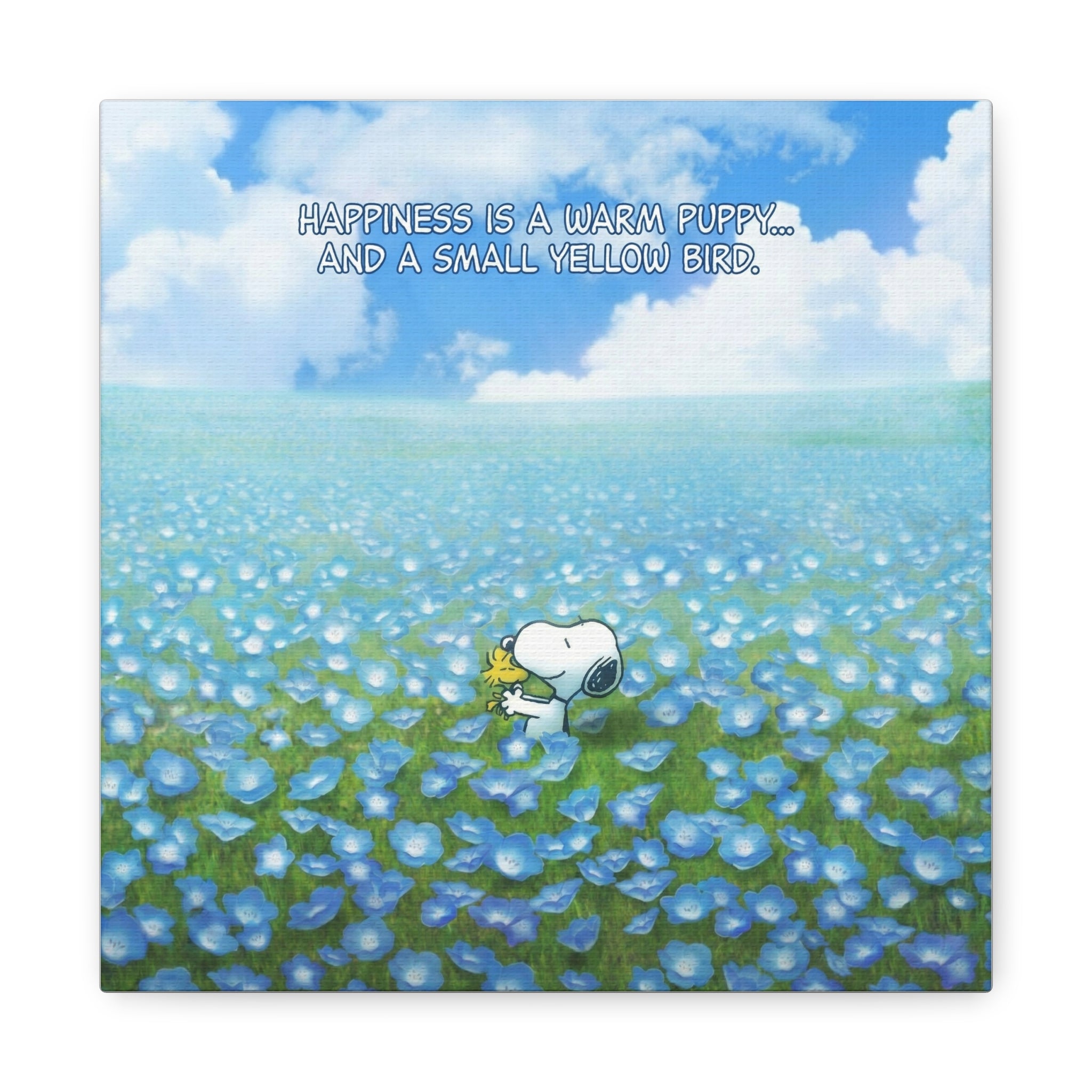 Field Of Flowers Canvas
