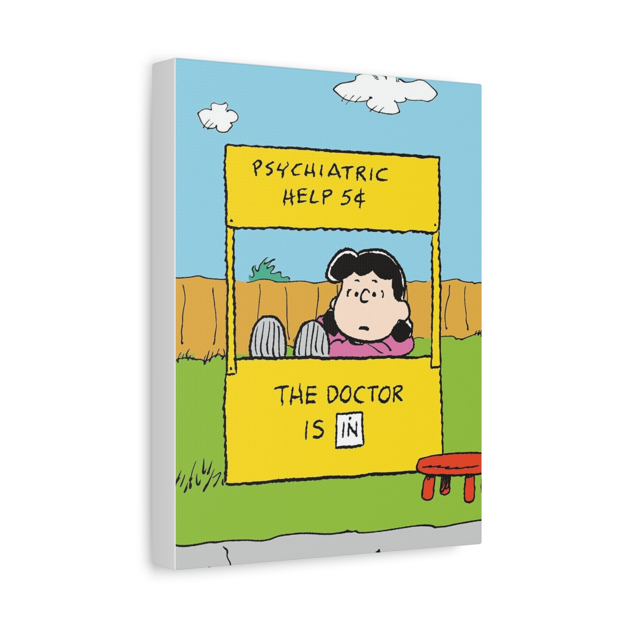 Lucy Psychiatric Help Canvas