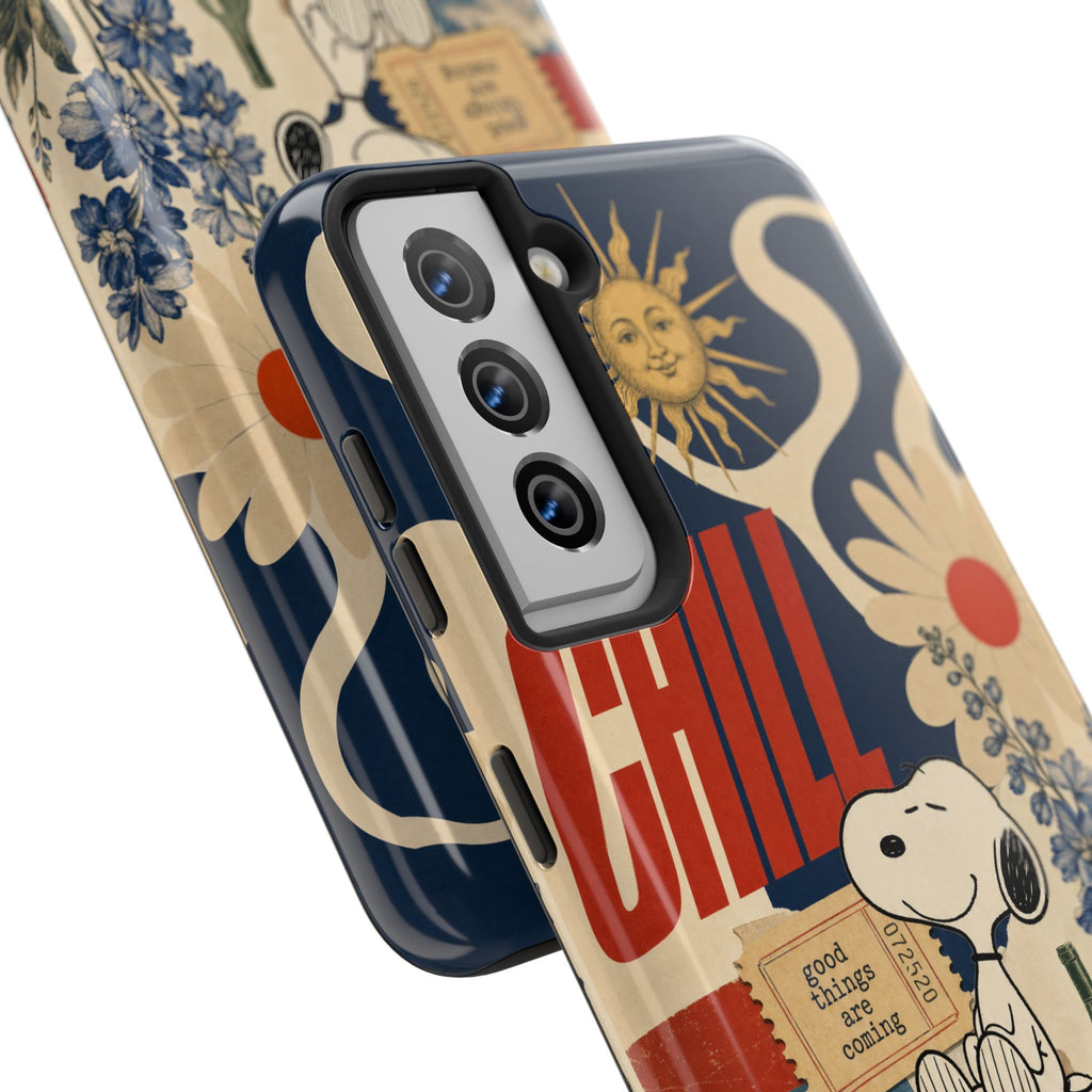 Snoopy Chill Collage Case
