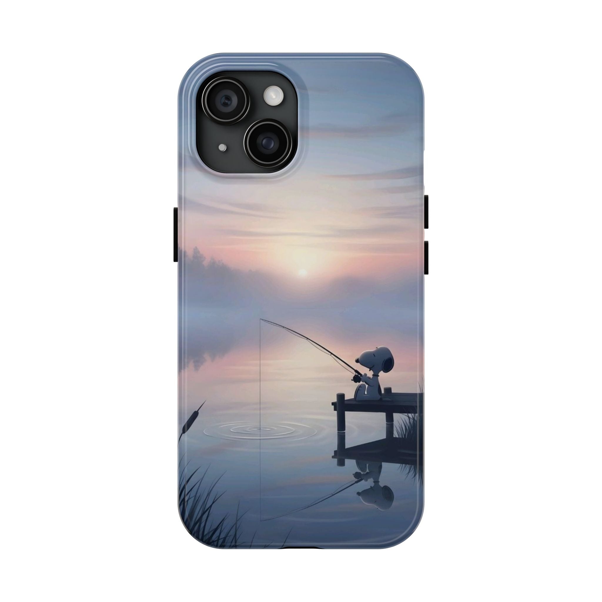 Sunset Fishing Phone Case