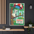 Snoopy Parachute Canvas