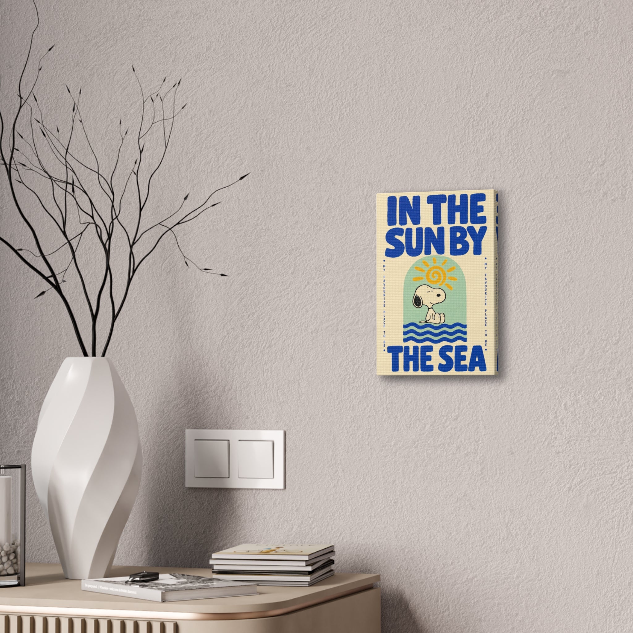 Sun By The Sea Canvas