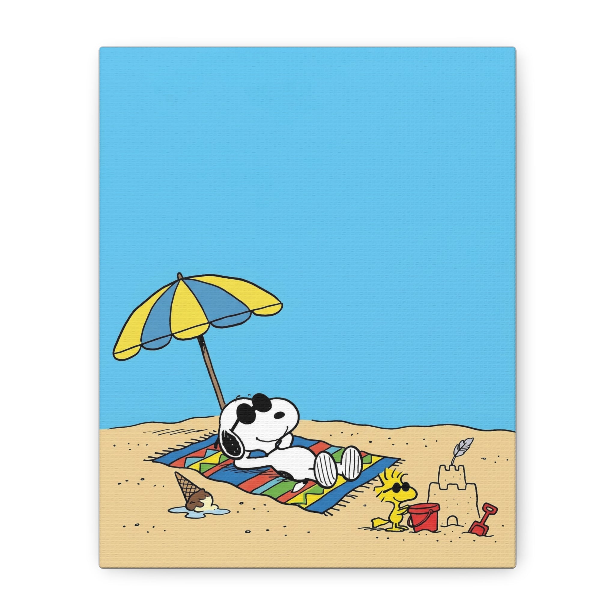 Beach Relaxation Canvas