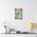 Chaos In Clouds Canvas
