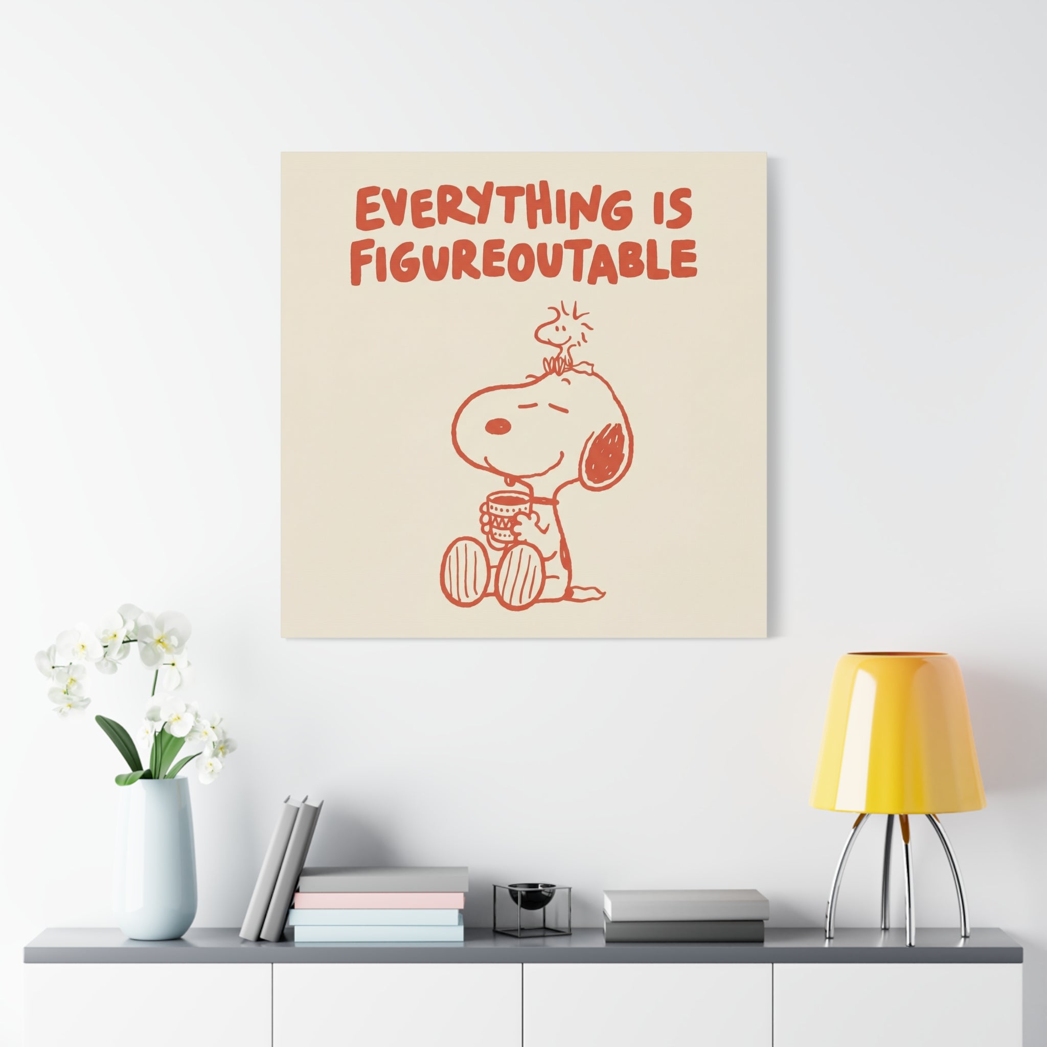 Sunny Meadow Friends Canvas