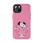 Pink Fuzzy Coat Case