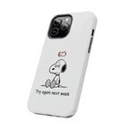 Low Battery Phone Case