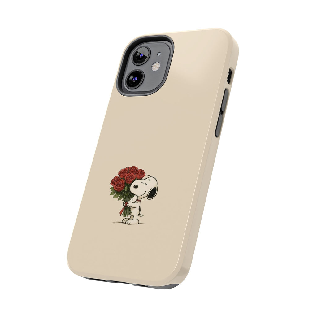 Snoopy Roses Phone Case