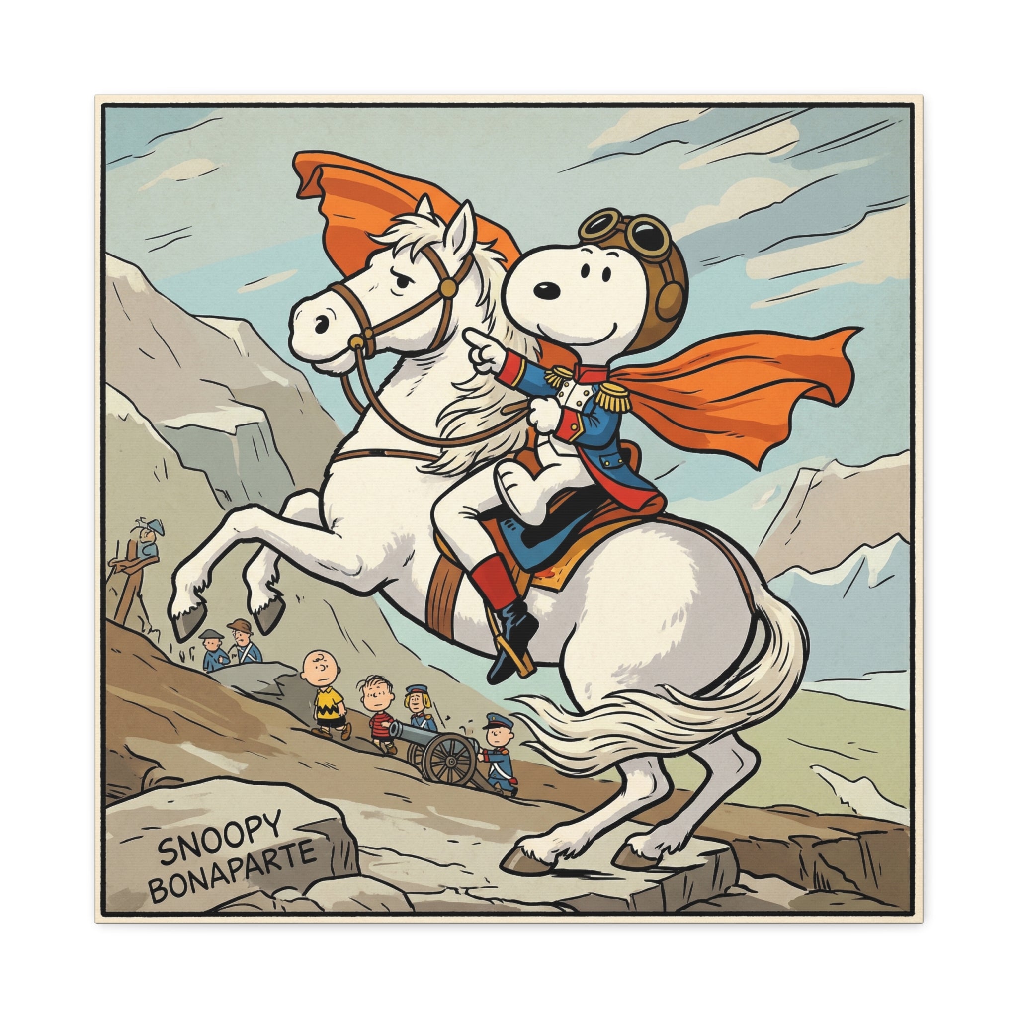 Snoopy Bonaparte Canvas