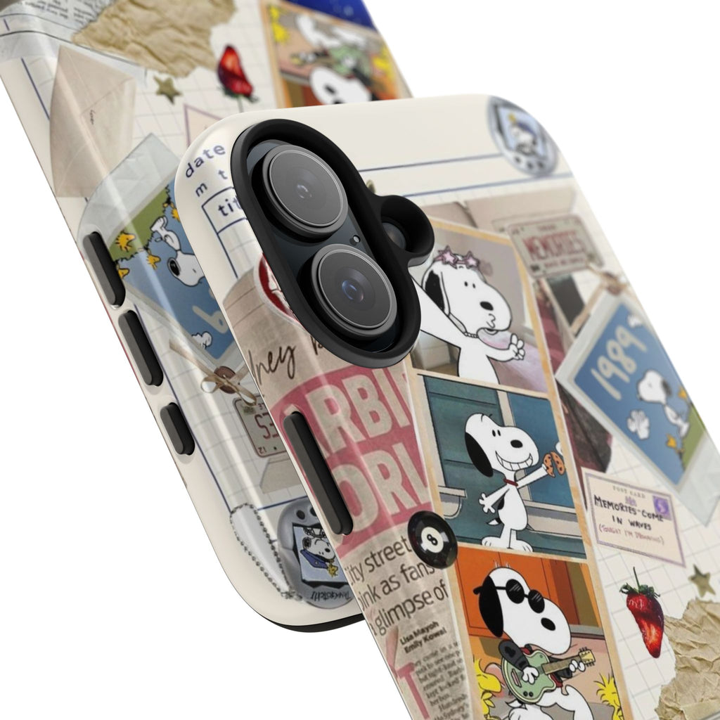 Retro Snoopy Collage Phone Case