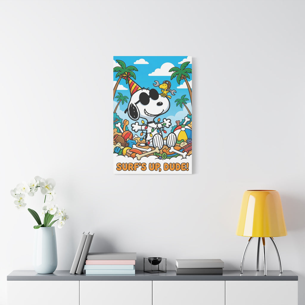 Snoopy Sailing Day Canvas