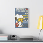 Snoopy Woodstock Poster Canvas