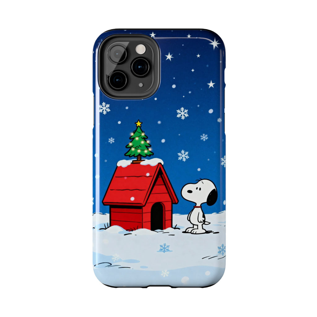 Christmas Doghouse Phone Case