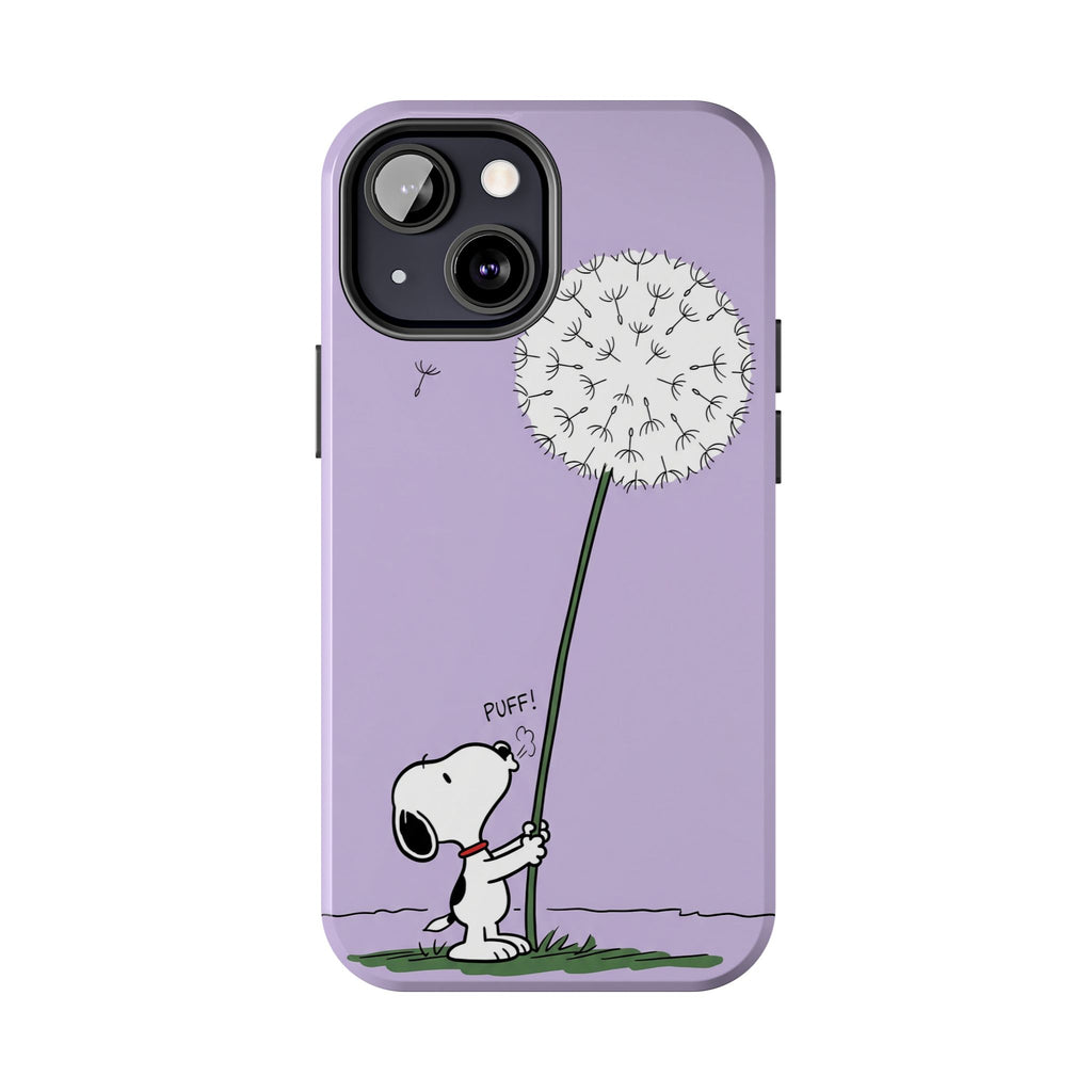 Snoopy Dandelion Phone Case