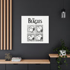 The Beagles Pop Canvas