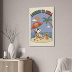 Snoopy License To Chill Canvas