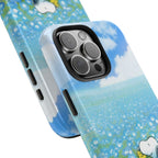 Blue Flower Field Case