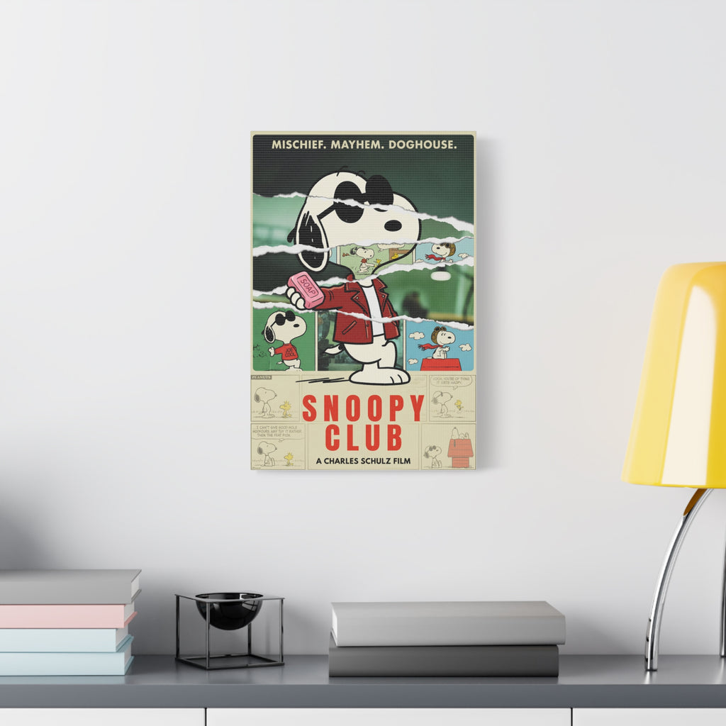 Snoopy Club Canvas