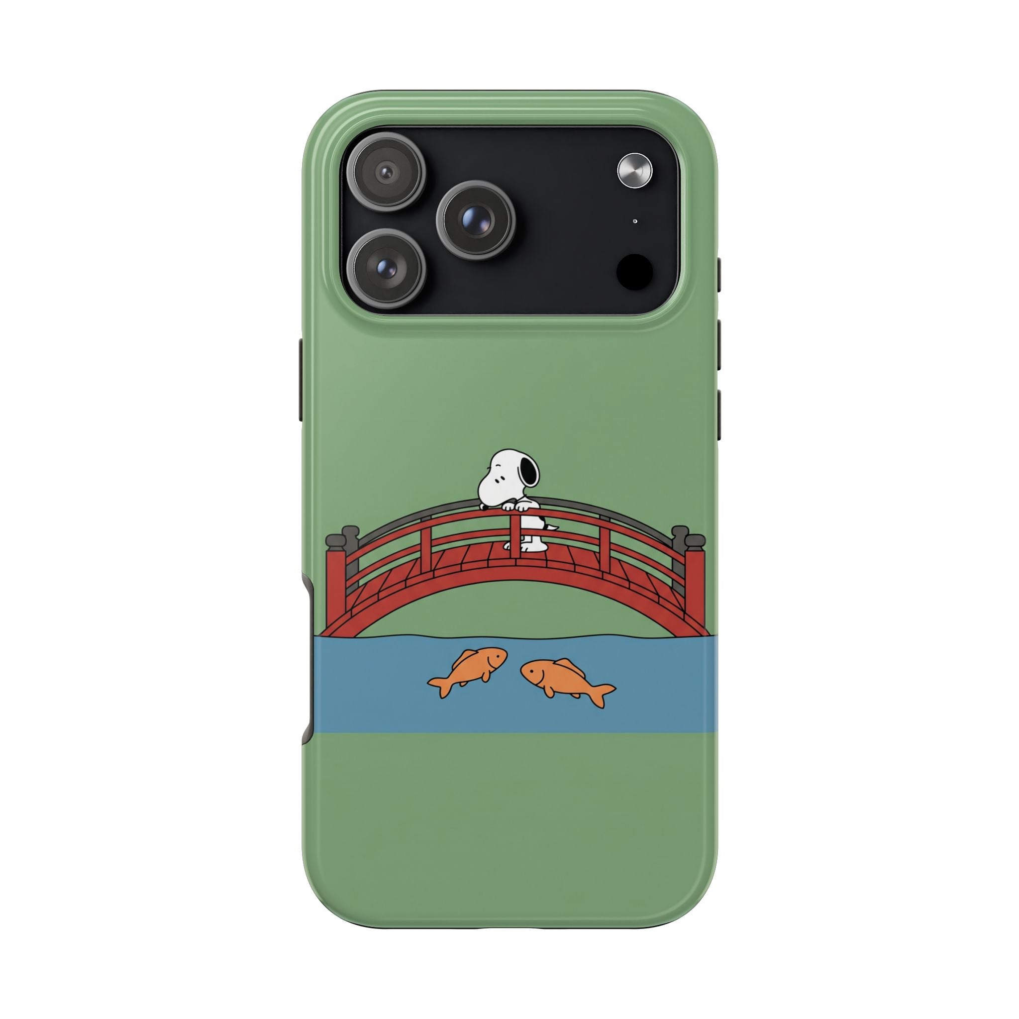 Koi Bridge Phone Case