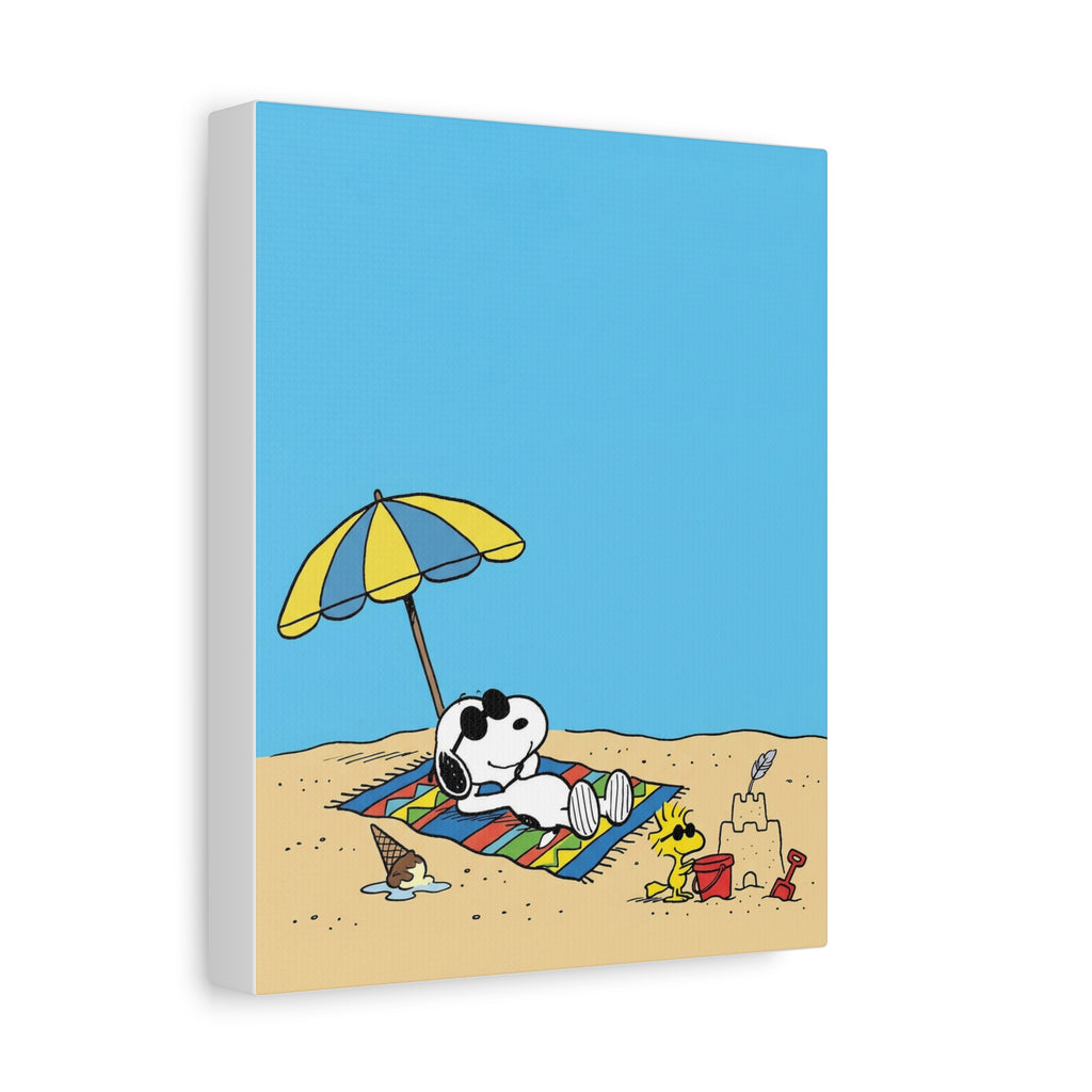 Beach Relaxation Canvas
