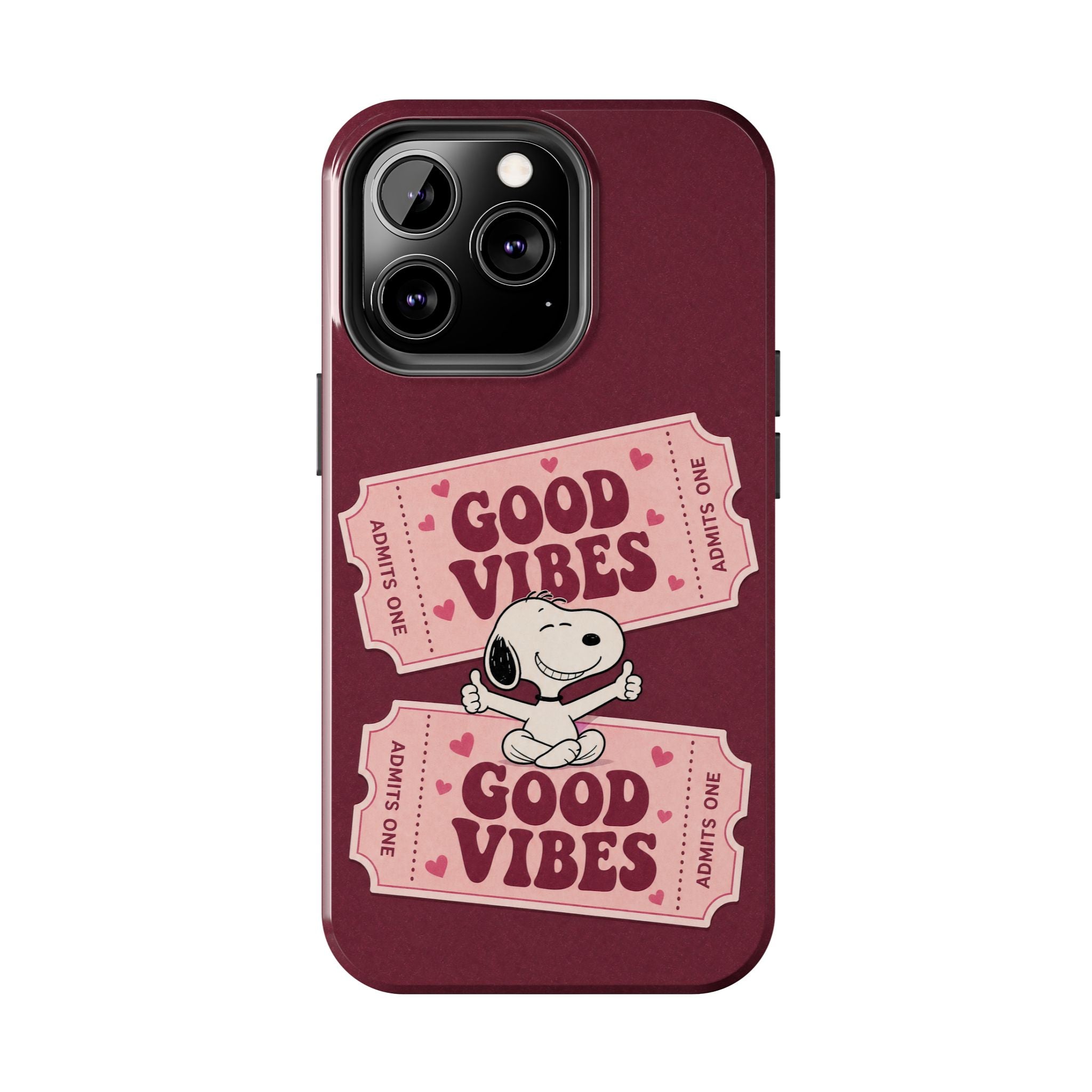 Good Vibes Tickets Phone Case