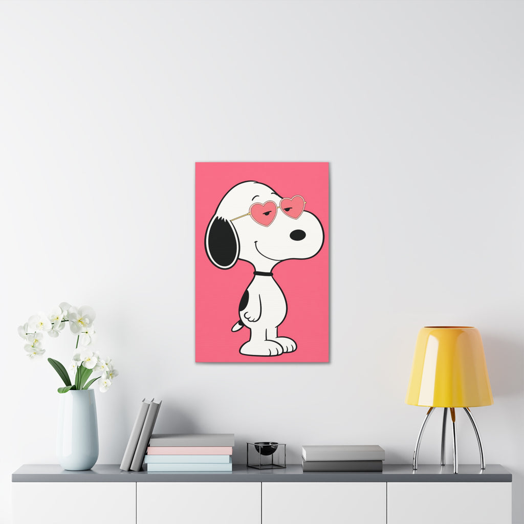 Heart Sunglasses Canvas