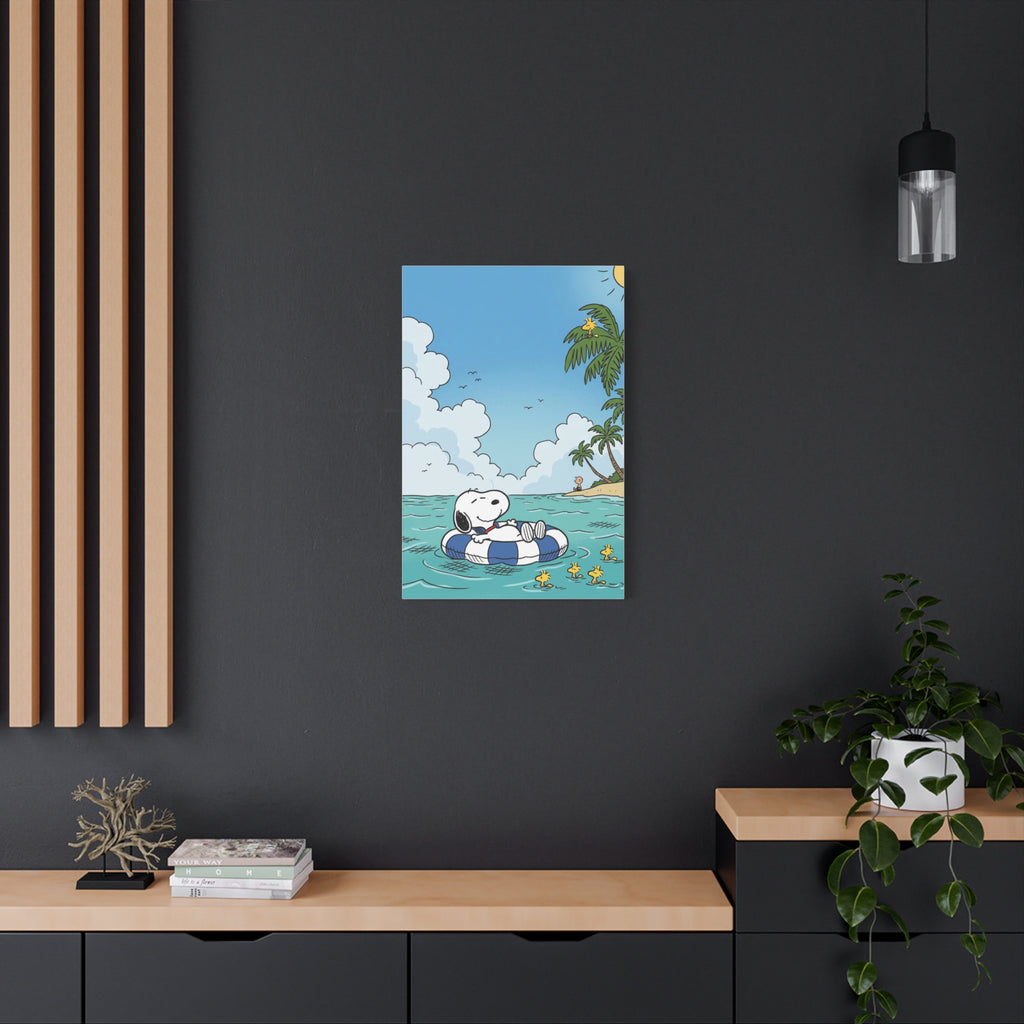 Inner Tube Float Canvas