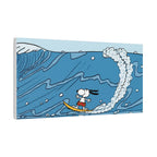 Surfing Snoopy Canvas