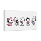 Snoopy Lineup Canvas