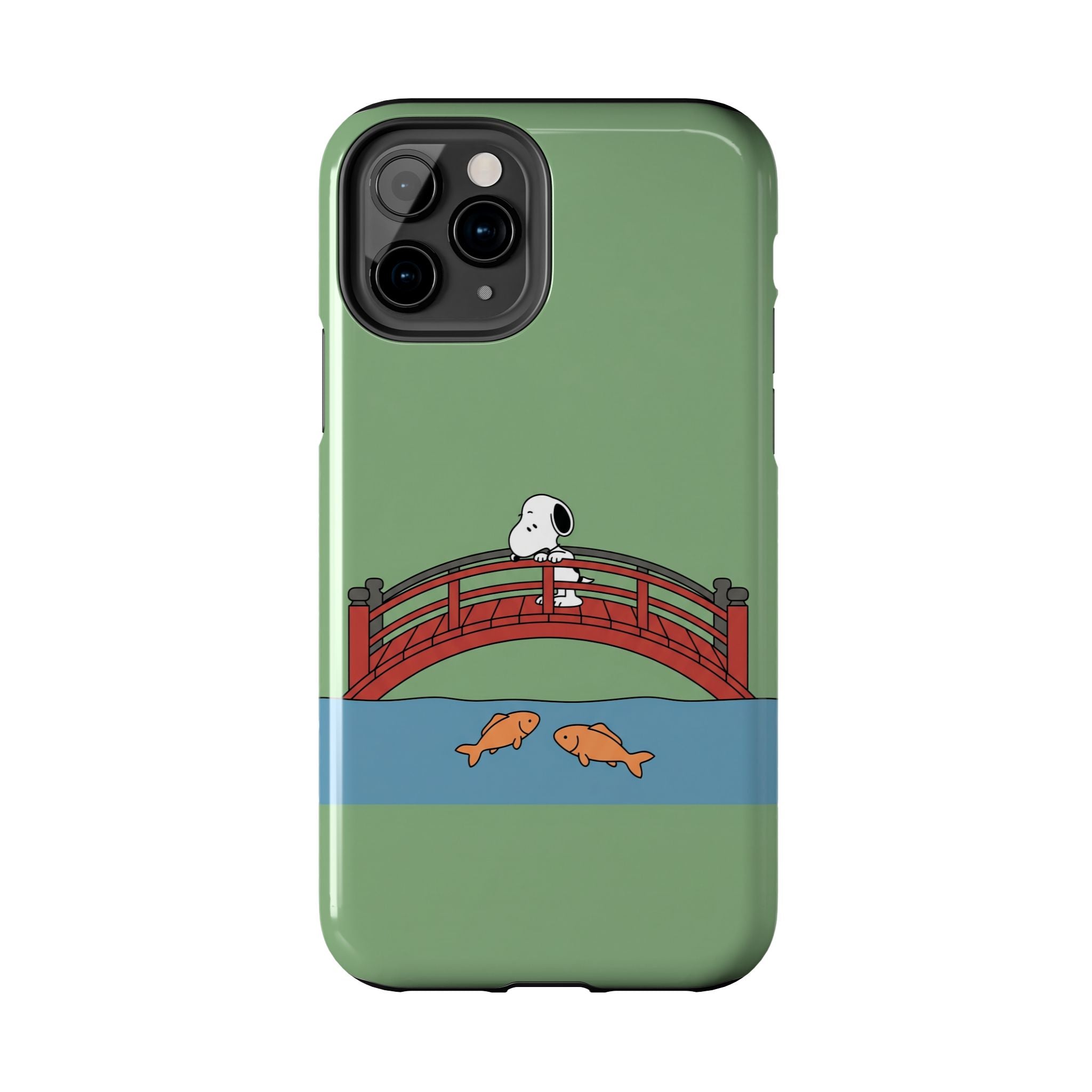 Koi Bridge Phone Case