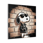 Cool Sunglasses Dog Canvas