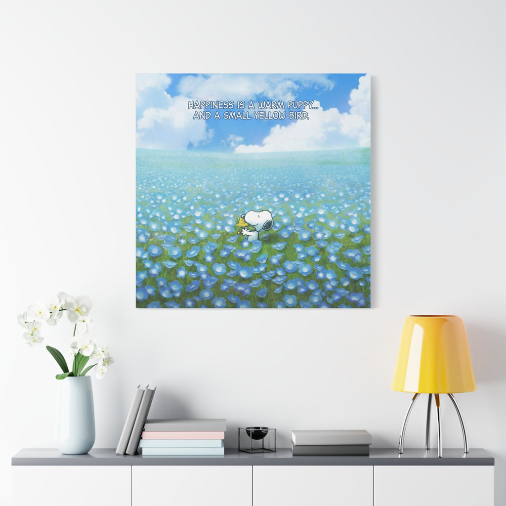 Field Of Flowers Canvas