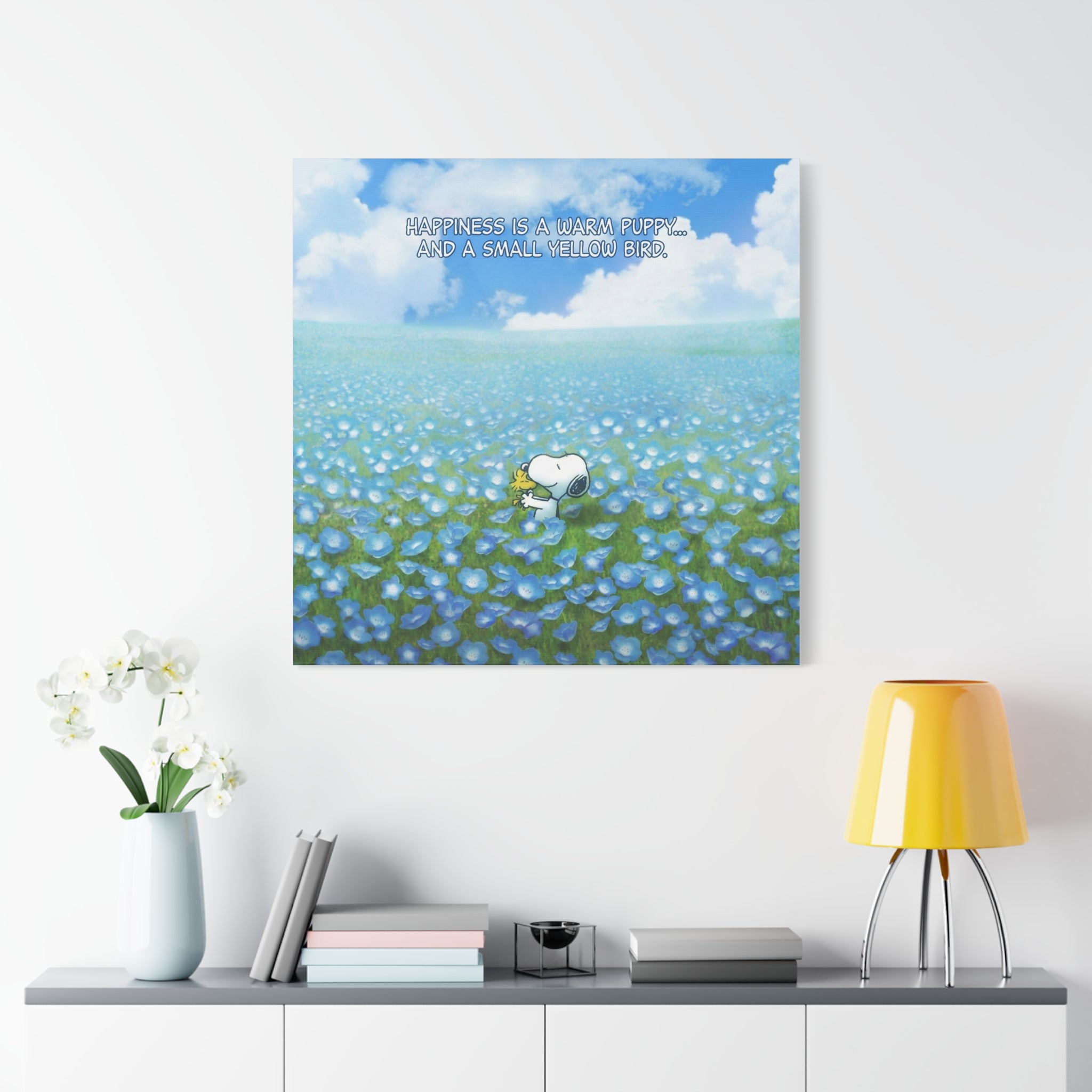 Field Of Flowers Canvas
