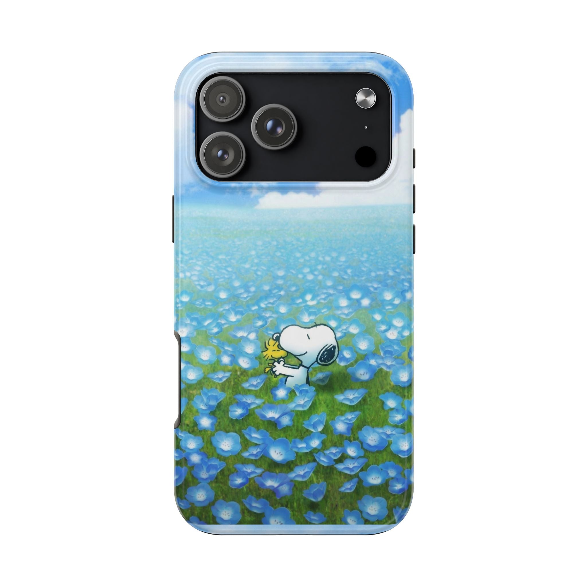 Blue Flower Field Case