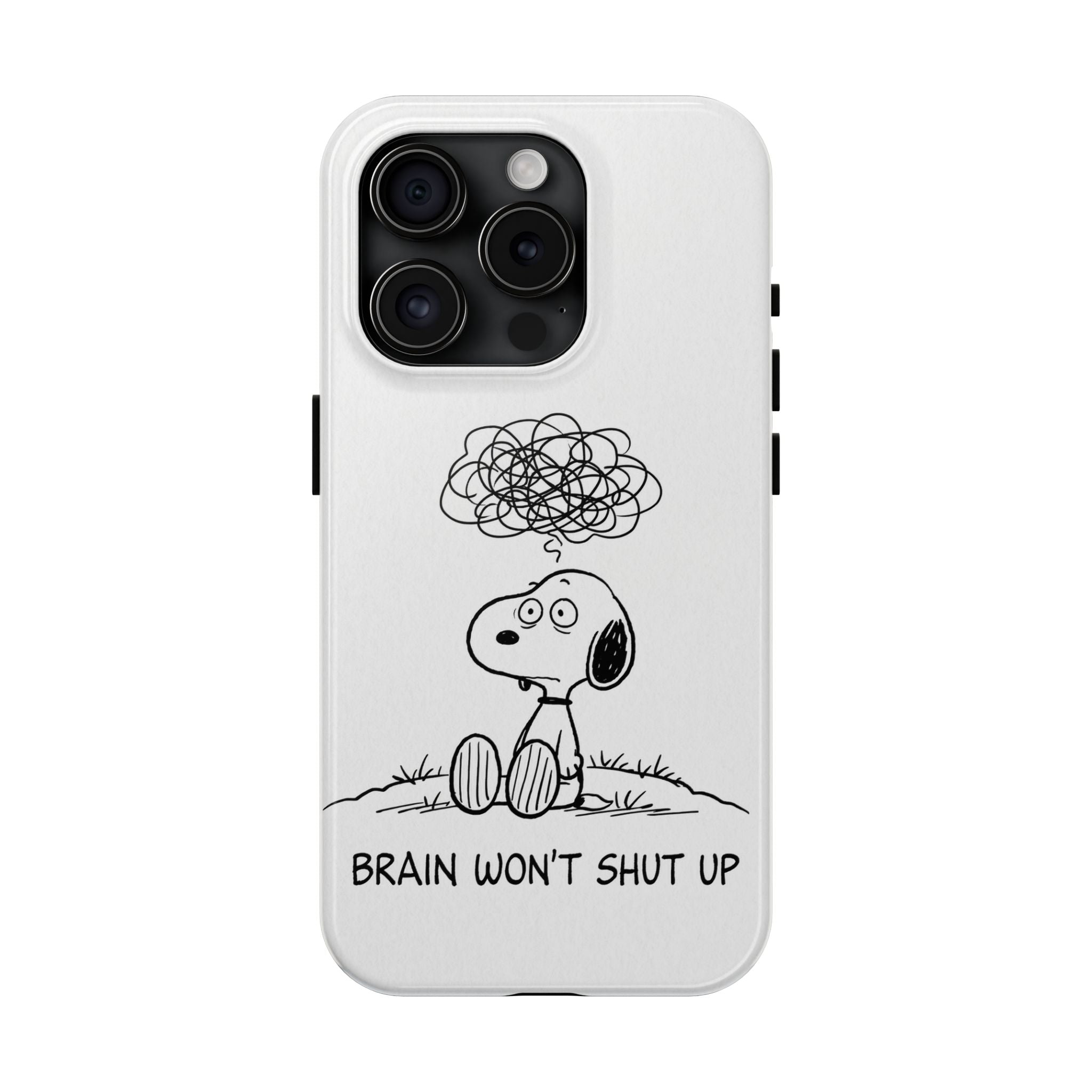 Snoopy Anxiety Phone Case