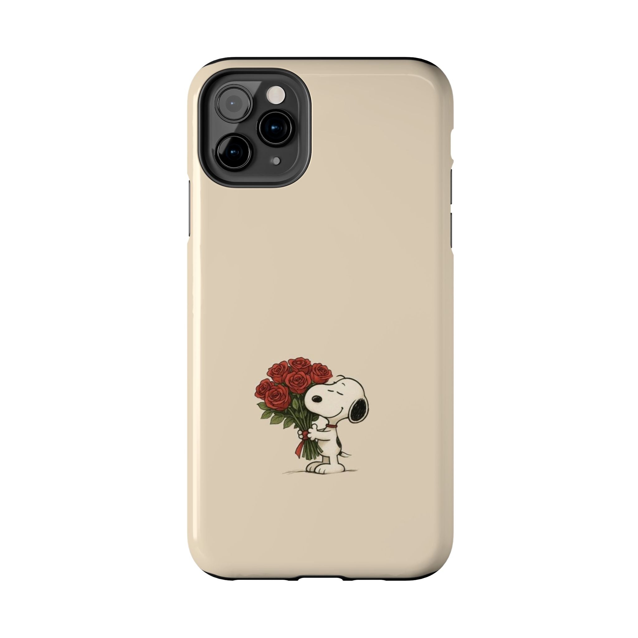 Snoopy Roses Phone Case