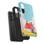 Relaxing Doghouse Phone Case