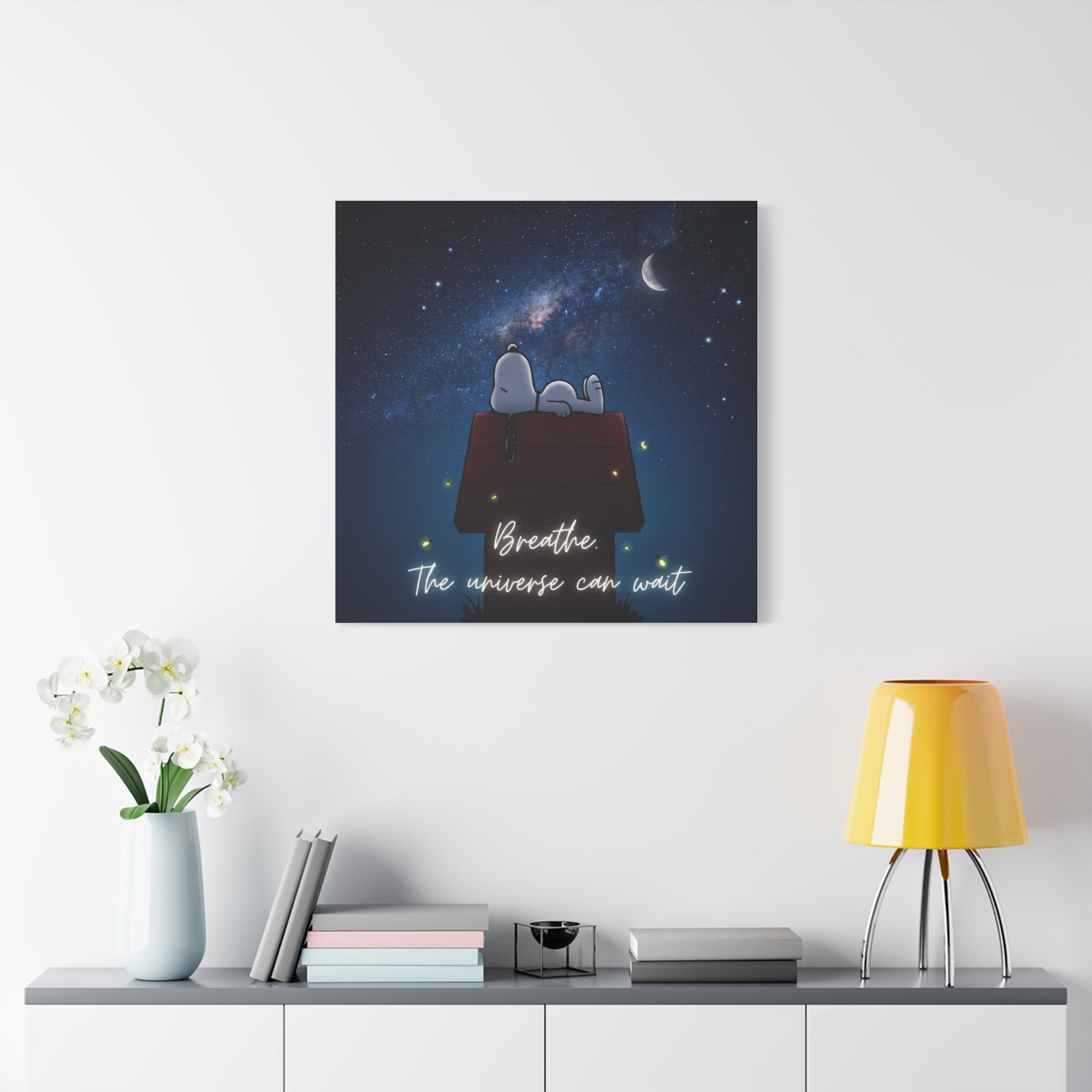 Relaxing Night Sky Canvas