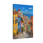 Snoopy Coastal Village Canvas